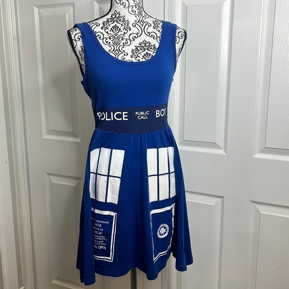 Dr‎ Who Whoville Police Box Blue Dress Co Play Dress Up S Police Box